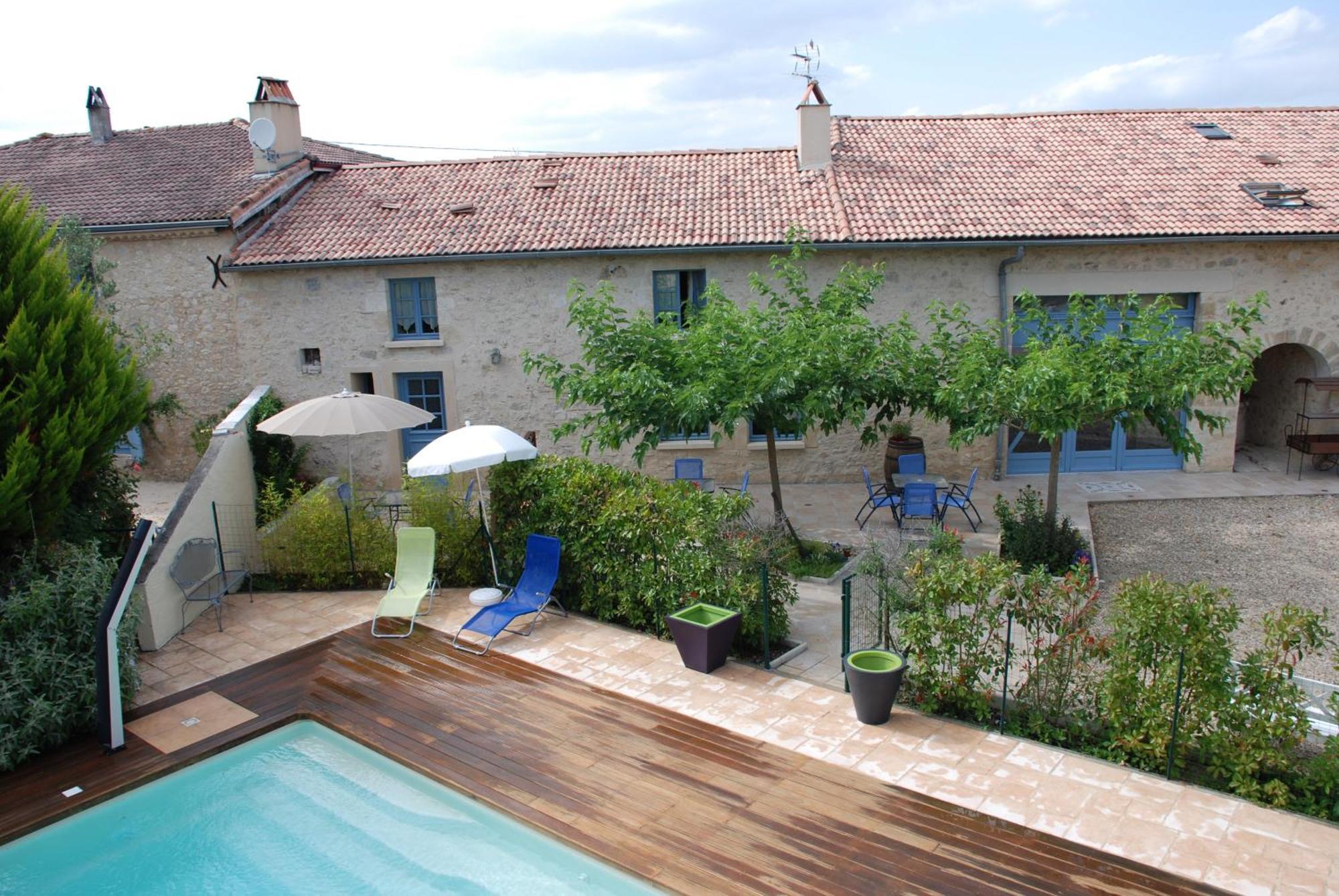 Chambres D'Hotes Du Clos Semper Felix Sainte-Bazeille ภายนอก รูปภาพ