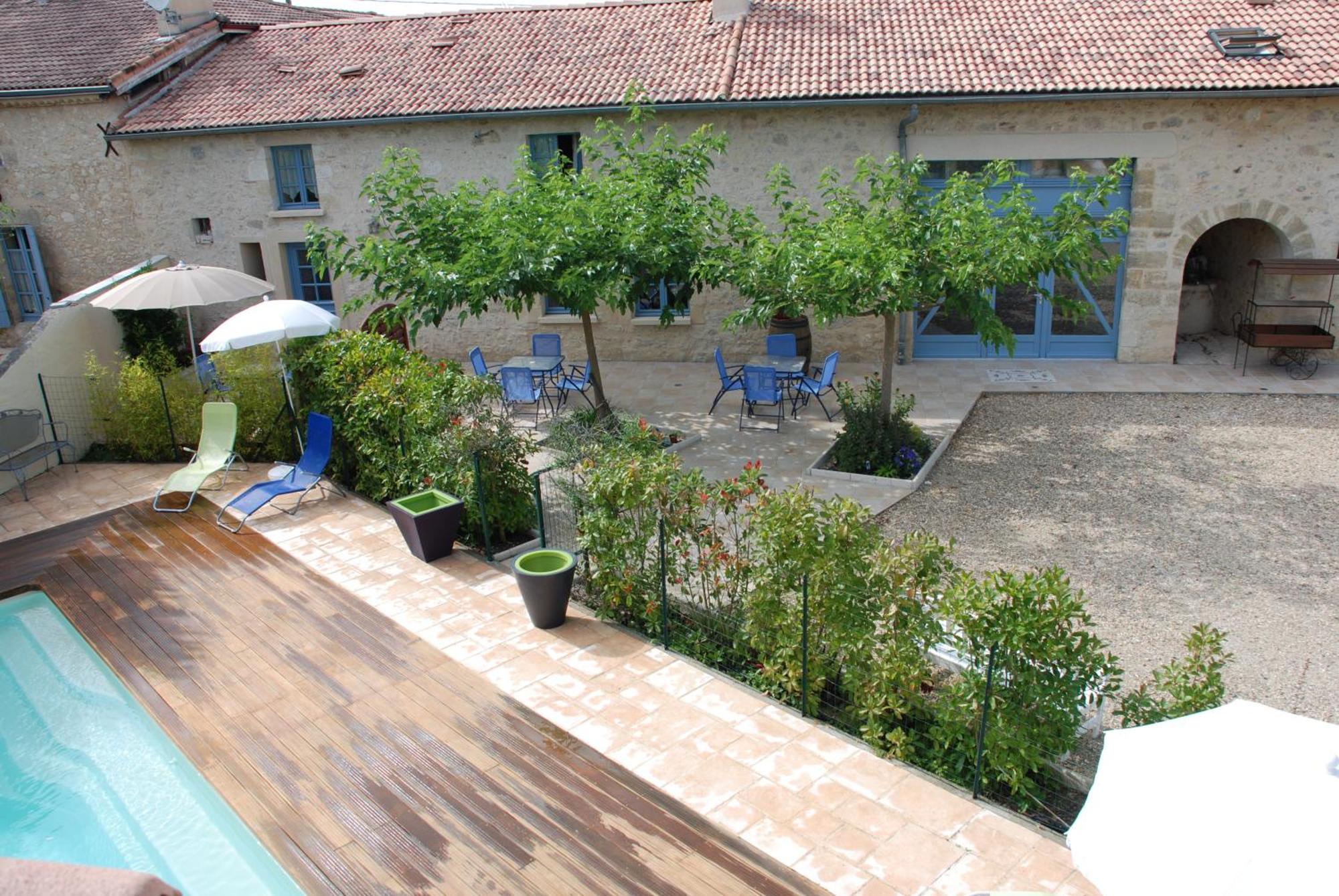 Chambres D'Hotes Du Clos Semper Felix Sainte-Bazeille ภายนอก รูปภาพ
