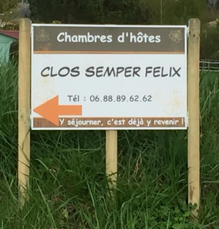 Chambres D'Hotes Du Clos Semper Felix Sainte-Bazeille ภายนอก รูปภาพ