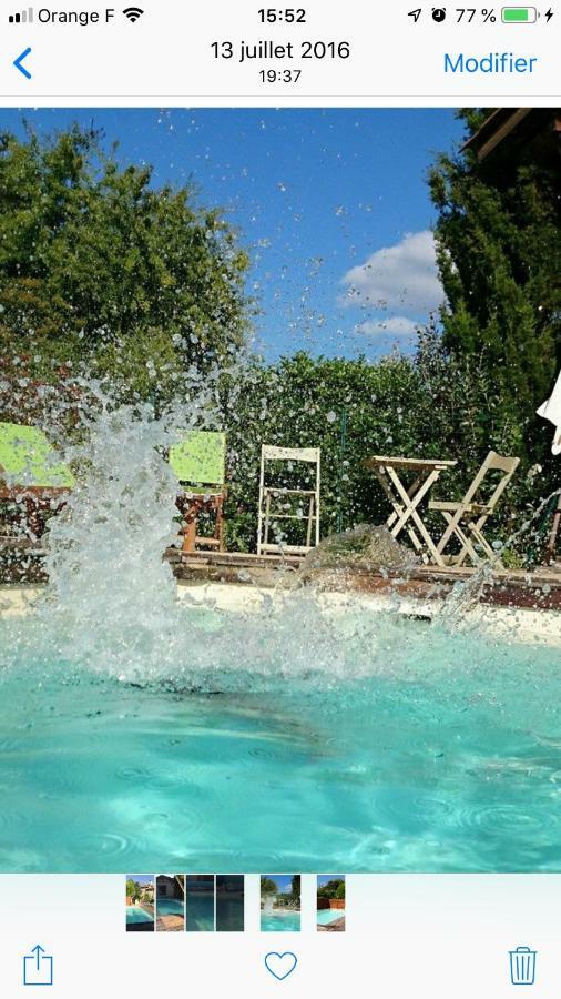 Chambres D'Hotes Du Clos Semper Felix Sainte-Bazeille ภายนอก รูปภาพ